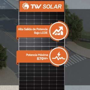 TW PANEL SOLAR TONGWEI 570W BIFACIAL TWMND-72HD-570W