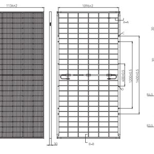 TW PANEL SOLAR TONGWEI 570W BIFACIAL TWMND-72HD-570W