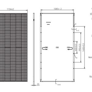 TW PANEL SOLAR TONGWEI 550W MONOFACIAL TWMPD-72HS-550W